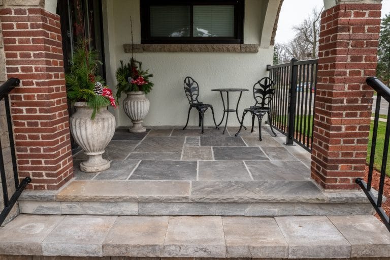 Patio project from Creative Concept Landscapes offers Residential Landscaping Services in Burlington.