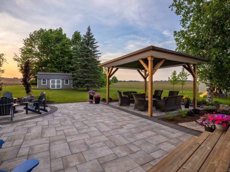 Landscaping Project in Flamborough, Ontario